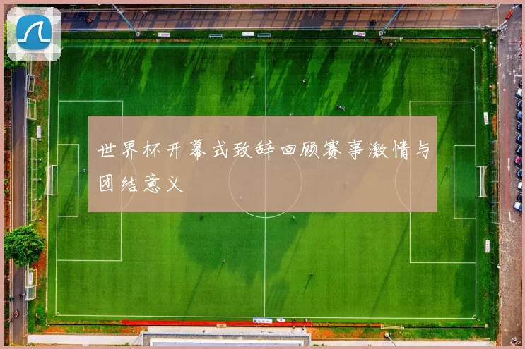 世界杯开幕式致辞回顾赛事激情与团结意义